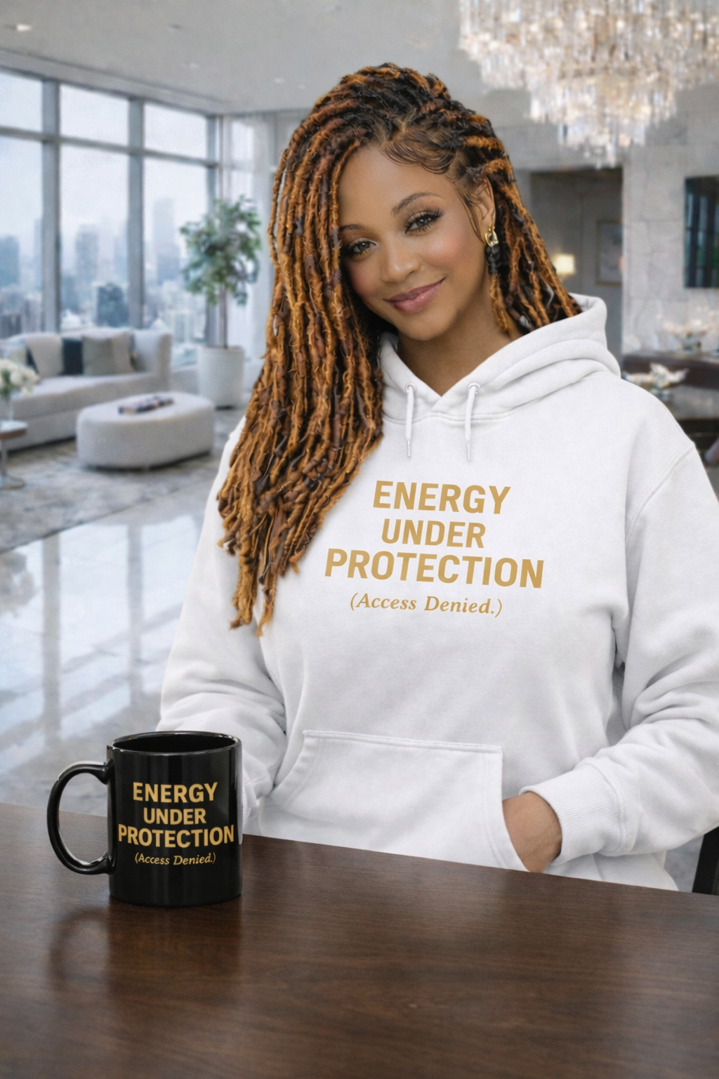 Energy Under Protection (Access Denied)- Coffee Mug Edition