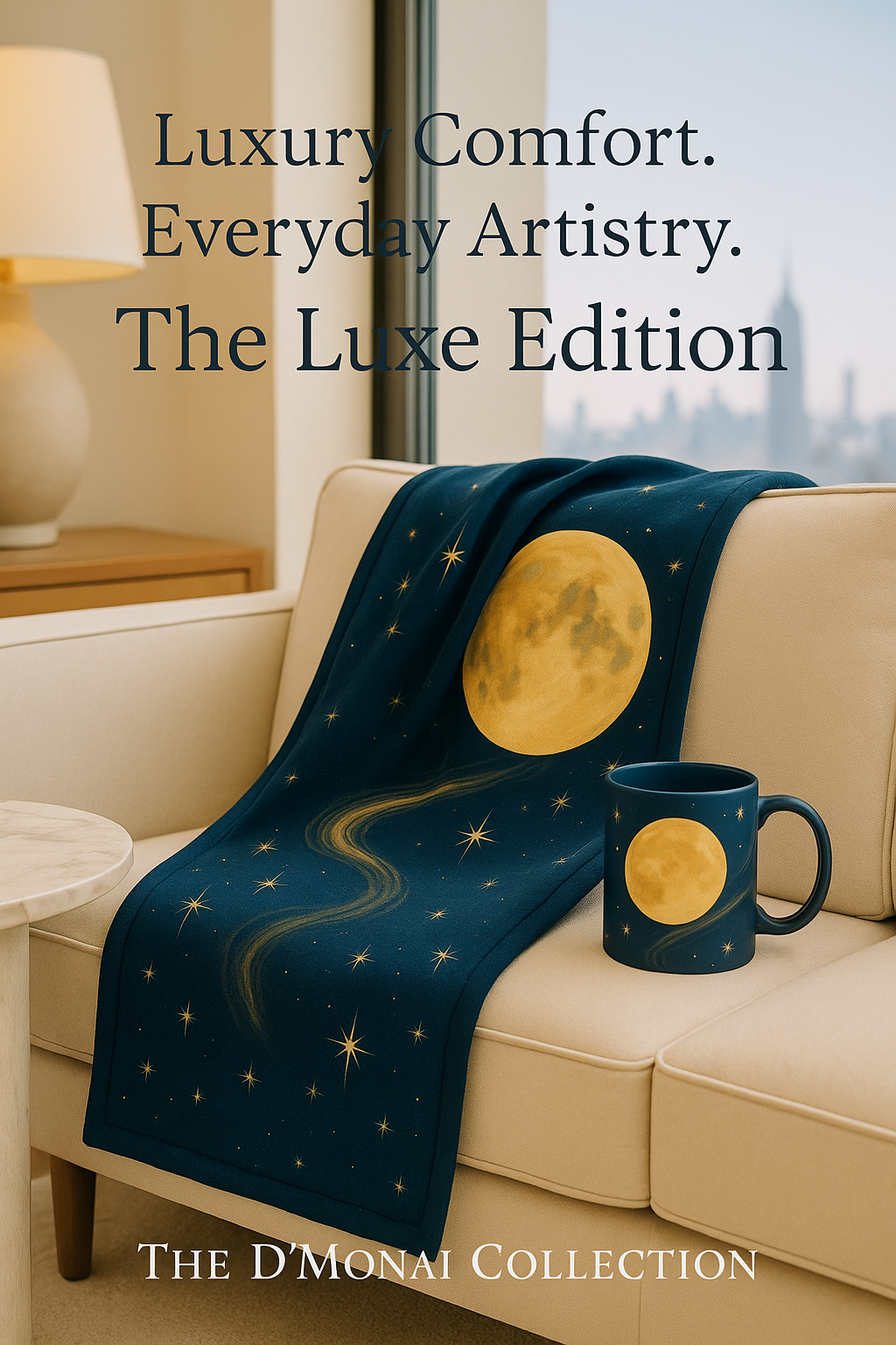 Celestial Veil Blanket & Mug Set