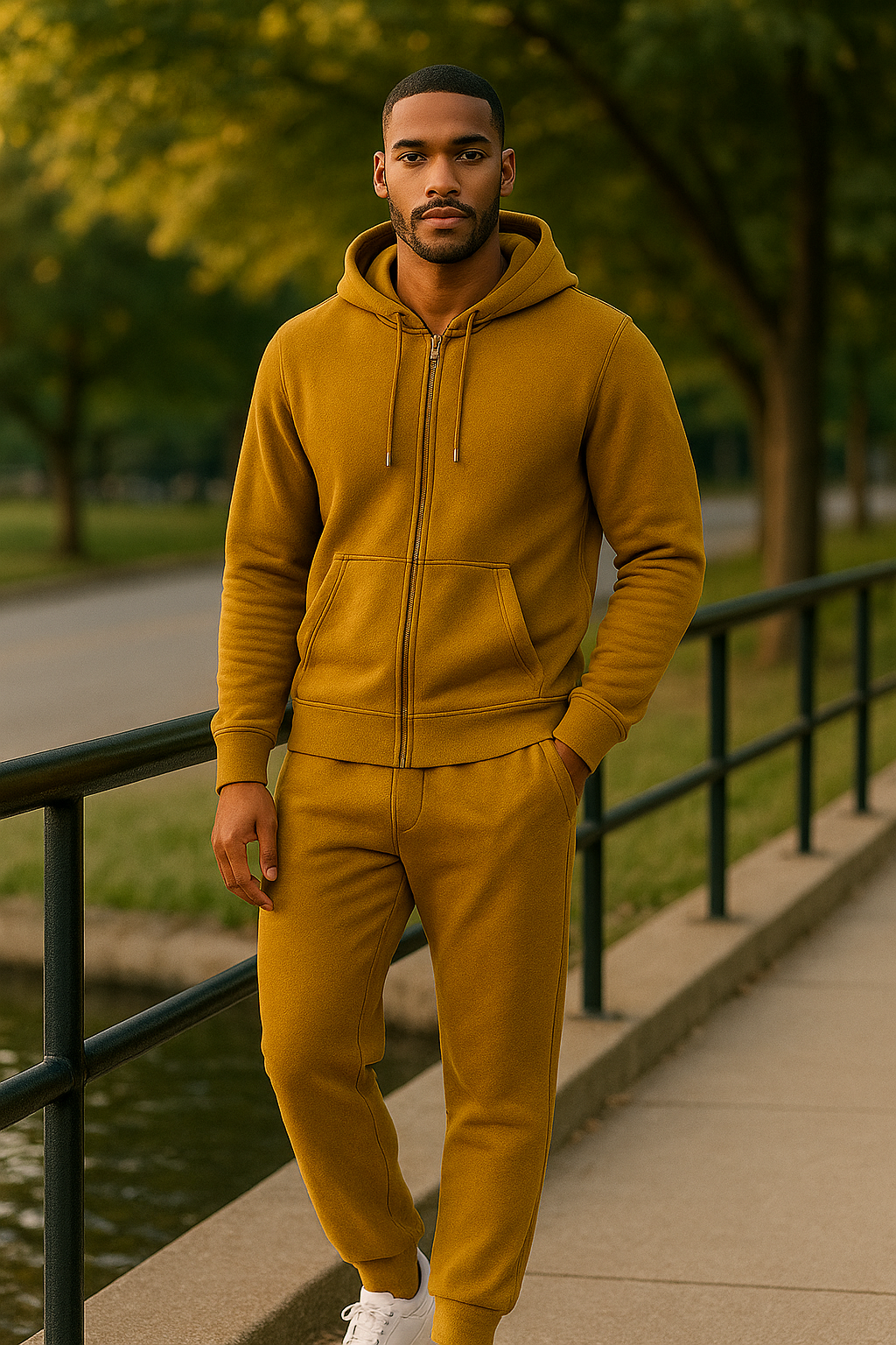 BKM Luxe Jogger Set- (Close Leg) Jogger Set