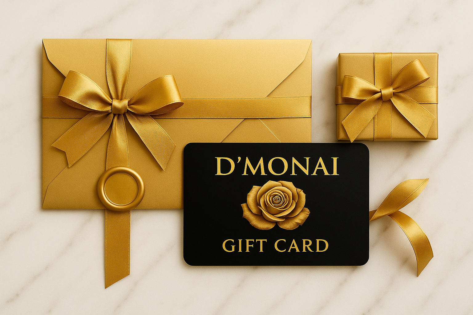 Physical Gift Card – D’Monai Luxe Edition