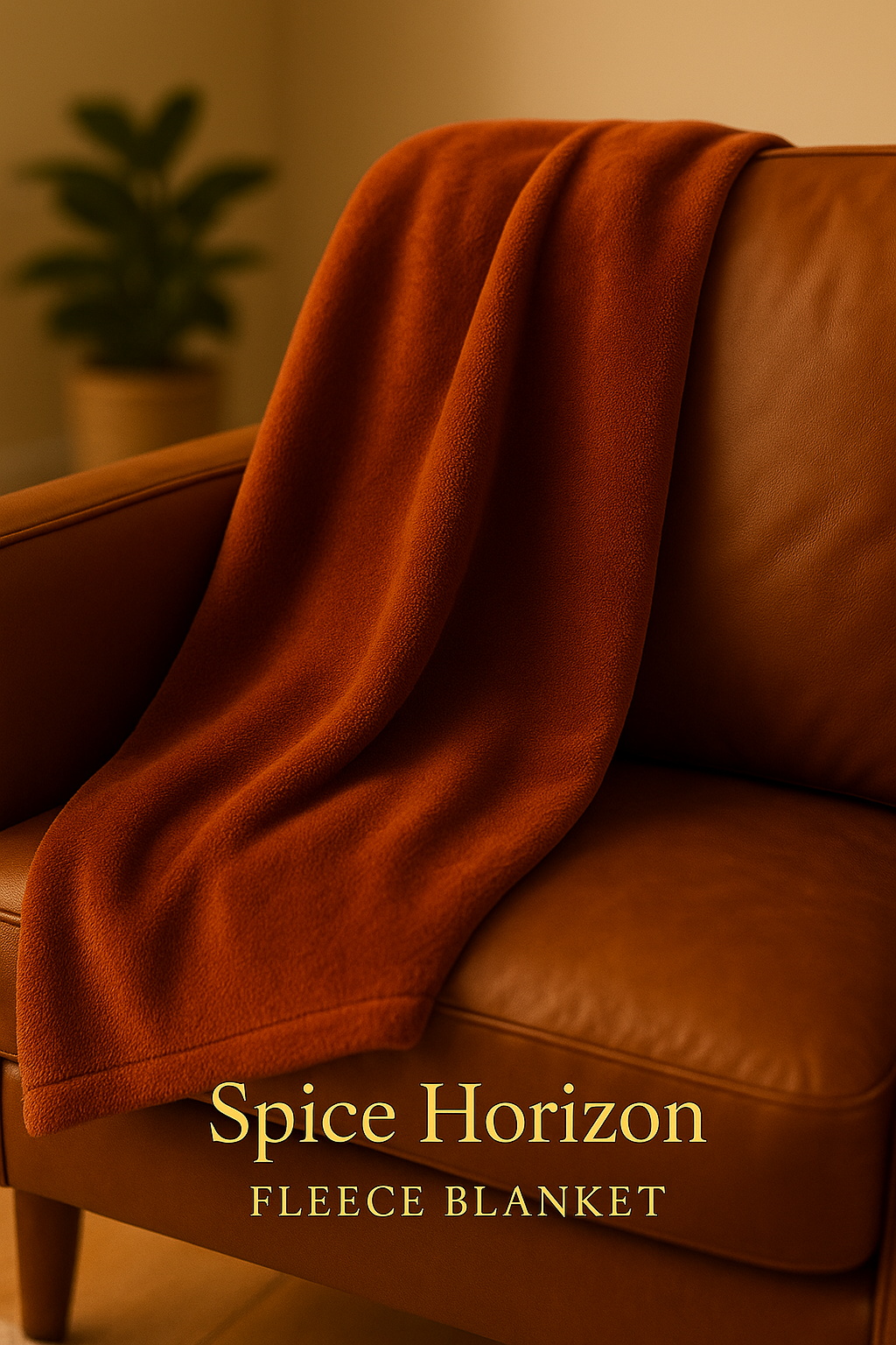 Spice Horizon Fleece Blanket