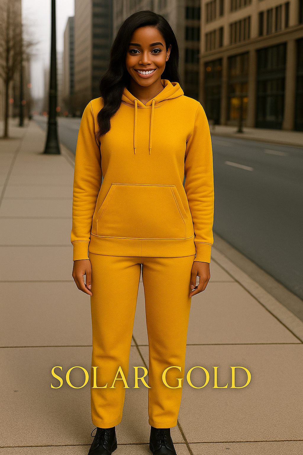 Solar Gold Jogger Set