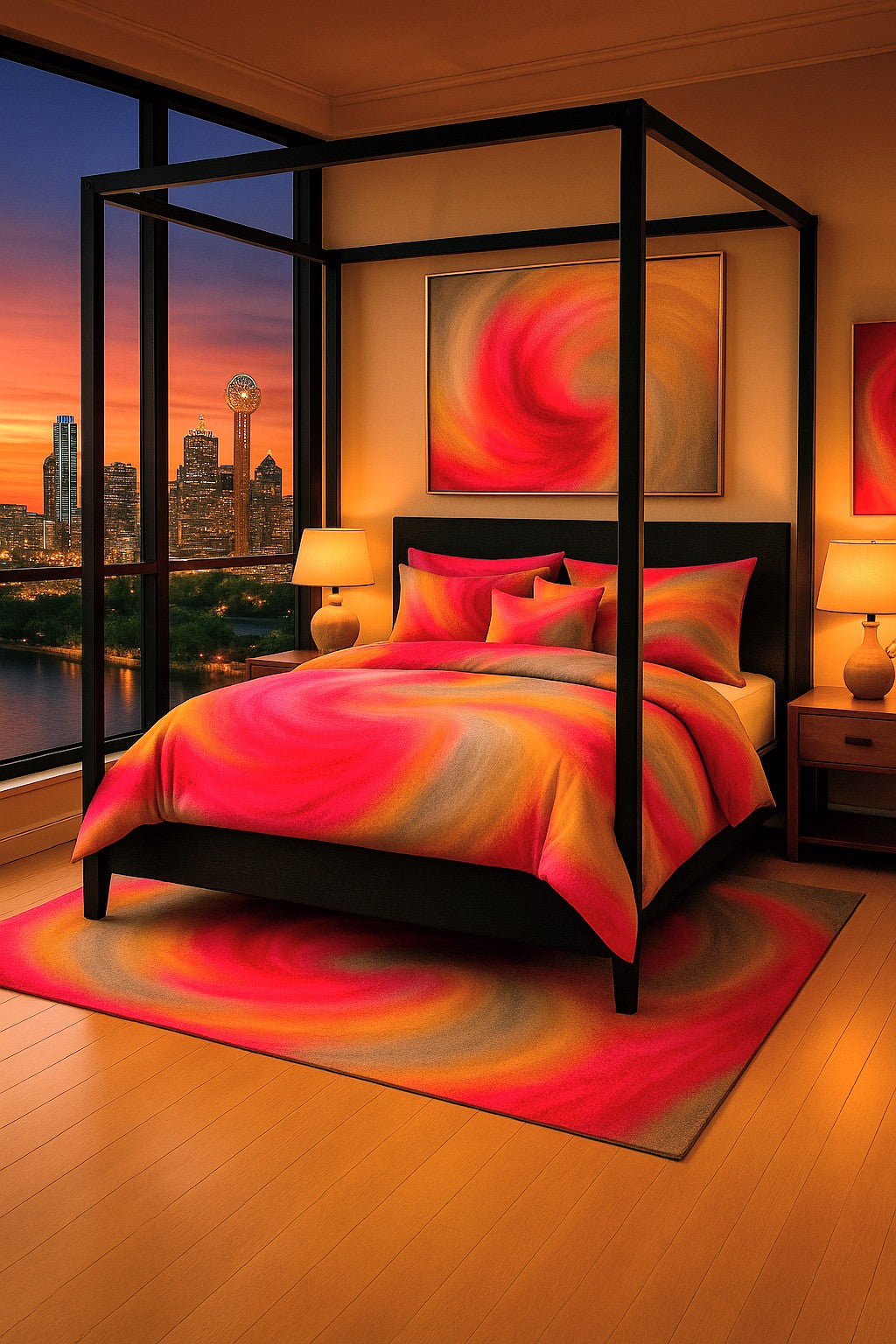 Hurricane Luxe 3‑Piece Comforter Set